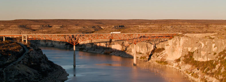 bridge over pecos river