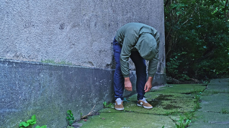 high user slumped over on the streets