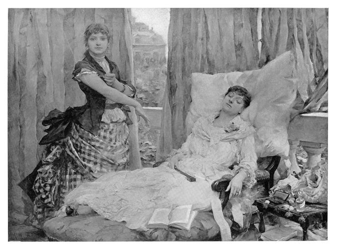 women in 1800s injecting themselves with morphine
